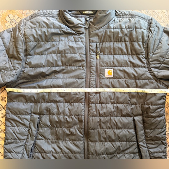 Carhartt Men's Dark Gray Puffer Jacket - Picture 6 of 9